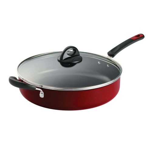 Tramontina EveryDay 5 Qt Aluminum Nonstick Covered Jumbo Cooker Red Tramontina EveryDay 5 Qt Aluminum Nonstick Covered Jumbo Cooker Red