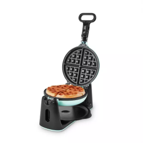 Belgian Waffle Maker - Aqua