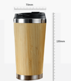 Bamboo Coffee Cup (Option: 450ml)